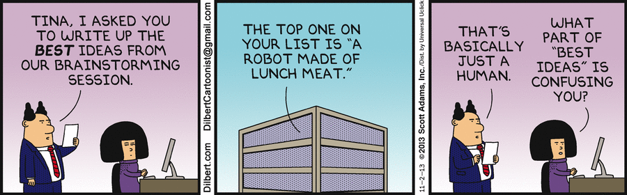 Dilbert Cartoon